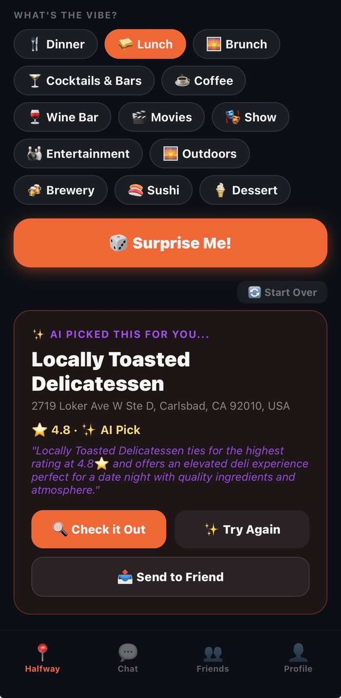 Date night vibe picker